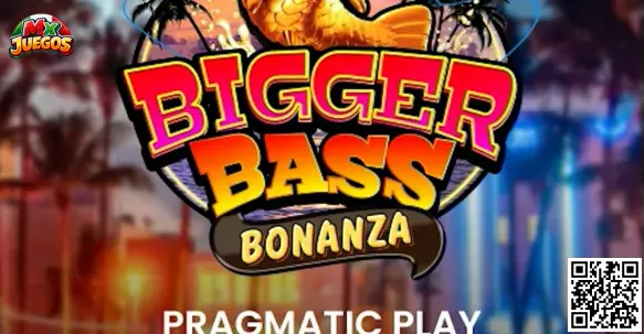 Imagen de Bigger Bass Bonanza con temática de pesca nocturna