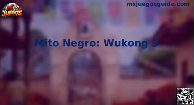 Mito Negro Wukong 3 Visual