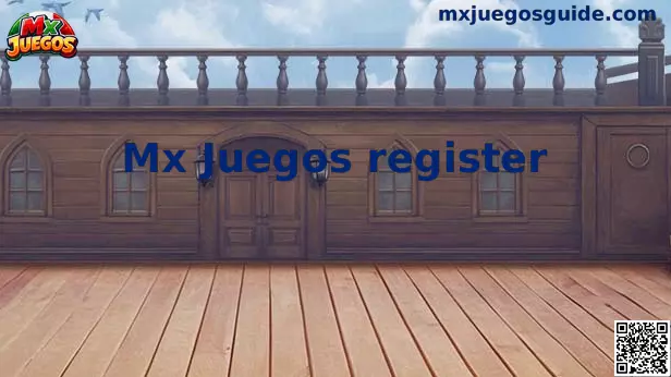 Plataforma de Mx Juegos register en México