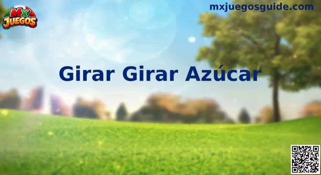 Interfaz interactiva y caramelos tridimensionales de Girar Girar Azúcar