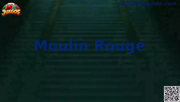 Logotipo y ambiente 3D de la slot Moulin Rouge de SkillOnNet